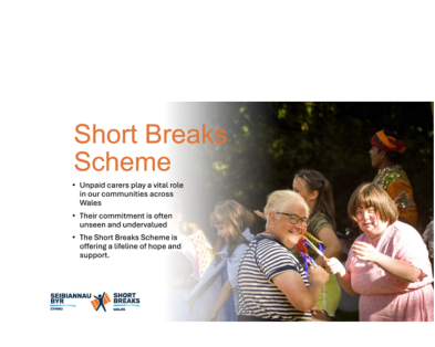 Quotes and photos about the Short Breaks Scheme from carers 